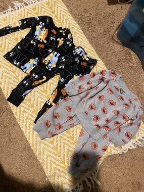 Bluey Infant Halloween Pajama Set NWOT and Elmo Set